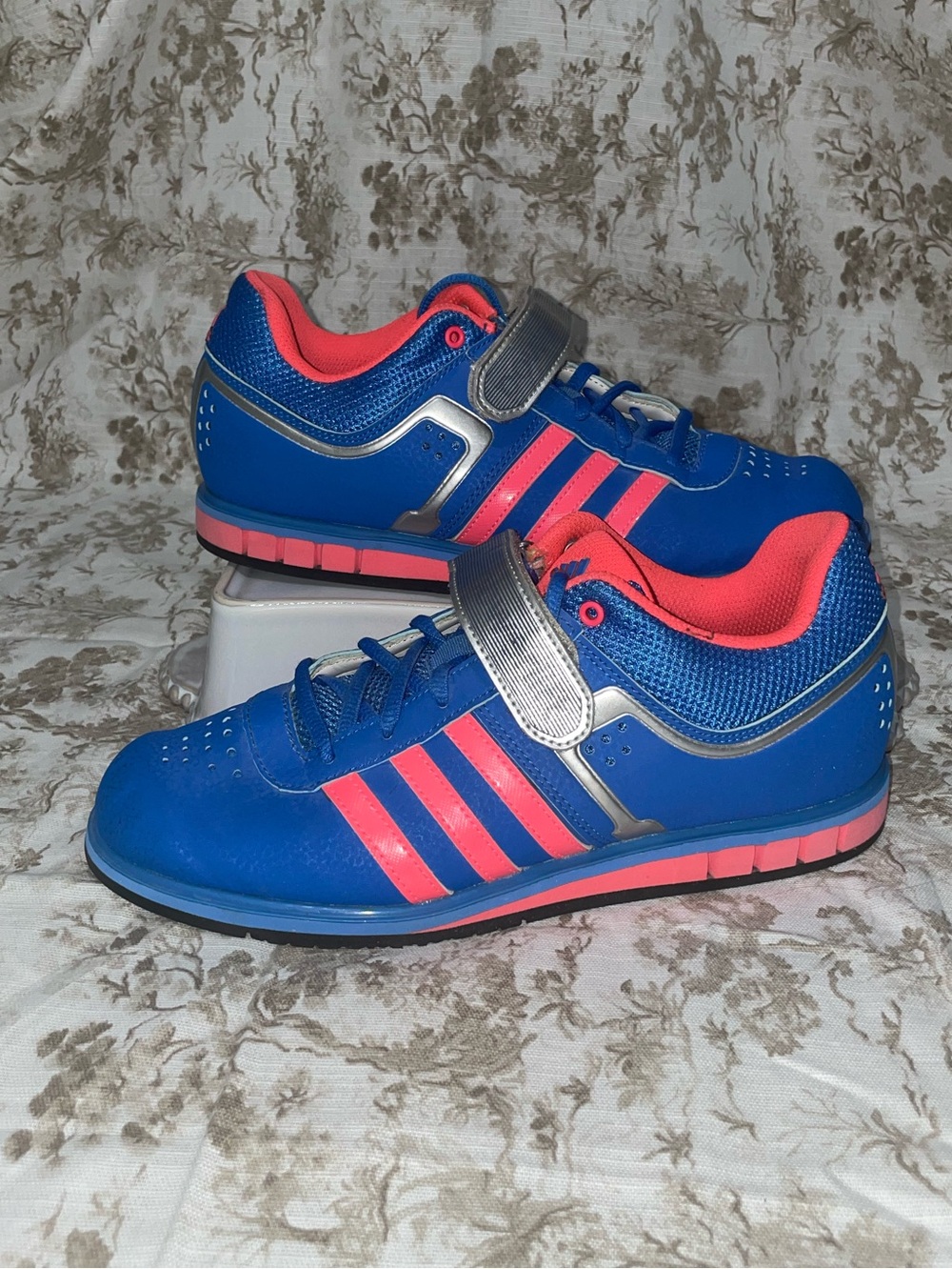 Adidas- Powerlift 2.0 Blue & Pink